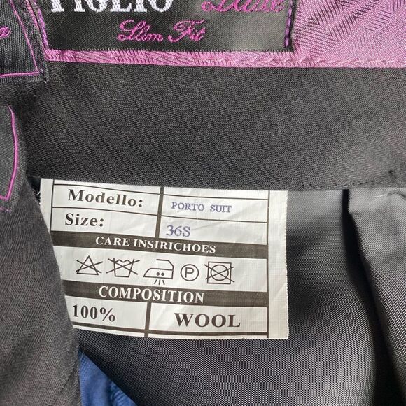 Tiglio Italian Wool Men’s Dress Pants 36 S NWOT - Picture 8 of 9